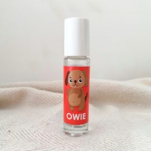 Owie essential oil blend for babies and toddlers