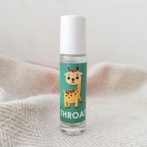 Sore throat essential oil blend for babies and toddlers